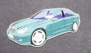 Mercedes-Benz C-Klasse grün PIN - Bild 1 von 1