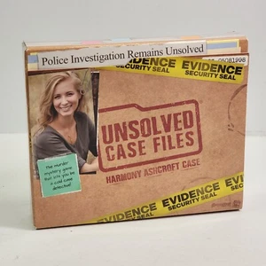 Unsolved Case Files Ashcroft, Harmony - Cold Case Murder Mystery Party Game New! - Picture 1 of 4