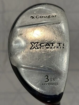 Cougar X Cat Ti Matrix 3 Hybrid 18° Regular Bubble? Graphite 39.5" Right Hand - Image 1 of 4