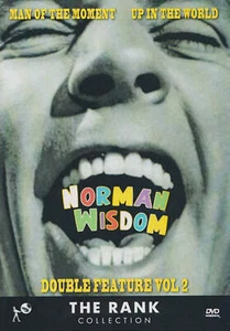 Norman Wisdom - Doble Función Vol 2: Hombre Del Momento & Arriba En El Mundo DVD - Imagen 1 de 3