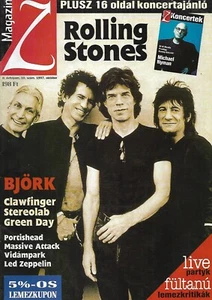 Z Musik Magazin Ungarn / Hungary 1997/10 The Rolling Stones Mick Jagger Cover - Bild 1 von 1