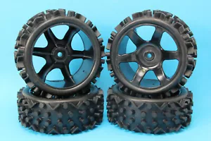 Wheels Tires 1:5 1:6 Fg Buggy XTC Smartech Un Amewi Spider Carson Attack Cf 1 - Imagen 1 de 1