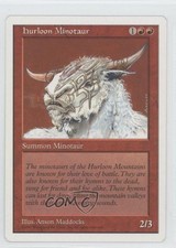 1997 Magic: The Gathering - Core Set: 5th Edition Hurloon Minotaur s1t