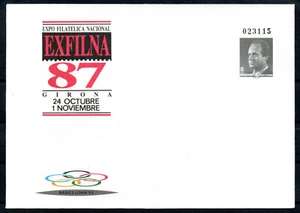 SEP Nº 10 Exfilna 1987 Gerona Barcelona 92 - Imagen 1 de 1