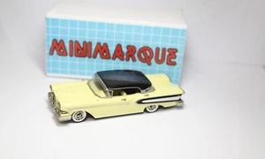 Mini Marque 1958 Edsel Citation 4 Door Yellow / Black In Original Box - 19 of 50 - Picture 1 of 11