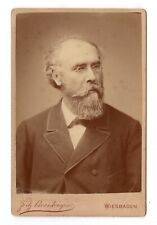 Fritz Bornträger CAB Foto Feiner Herr - Wiesbaden 1870er