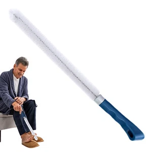 Toe Cleaning Brush 39CM Foot Scrubber In Shower With Long Handle Scrubber Brush - Picture 1 of 12