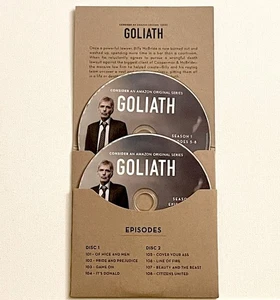 Goliath Complete Season 1 Emmy FYC 2 DVD Billy Bob Thornton 8 Episodes - Picture 1 of 3
