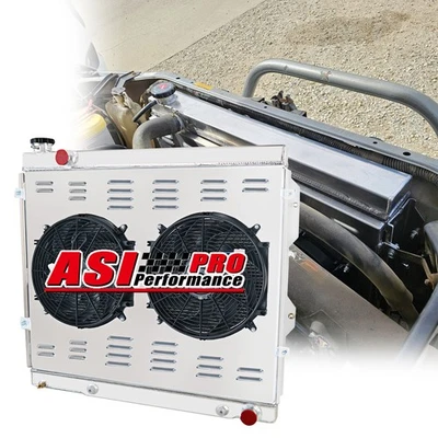 4 ROW RADIATOR SHROUD FAN FIT 01 02 03 04 05 06 07'TOYOTA TUNDRA SEQUOIA 4.7L/V8 Foto 1 de 4