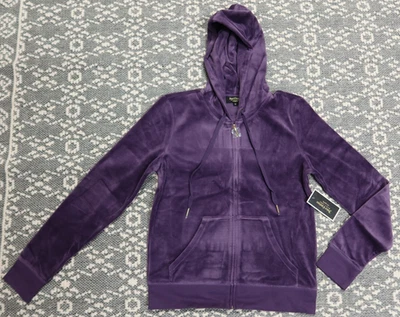 Chaqueta Robertson de terciopelo extracurricular Juicy Couture Home Team MEDIANA - púrpura Foto 1 de 4