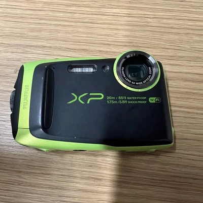 Cámara digital Fujifilm FinePix XP120 - negra/verde lima Foto 1 de 4