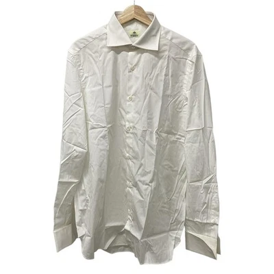 Auténtica camisa para hombre LUIGI BORRELLI - crema Foto 1 de 4