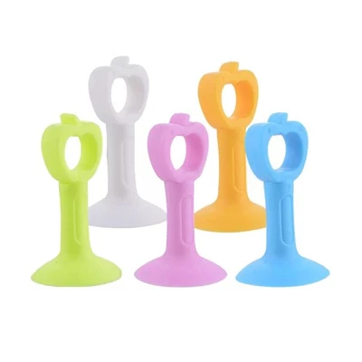  10 stücke Silikon Tür Stopper Saug Griff Knopf Anti-Kollision Türklinke - Bild 1 von 4