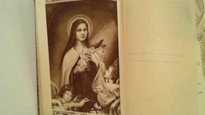 Vintage Missel Sainte Therese De L'enfant French Prayer Book 1928 Maison Mame - Picture 1 of 13