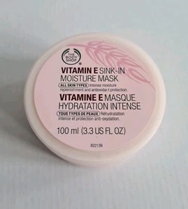 The Body Shop Vitamin E Sink In Moisture Mask 100ml New Unused Original Formula - Picture 1 of 4