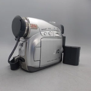 JVC GR-D240EK Handheld MiniDV Camcorder Silver Tested - Picture 1 of 9
