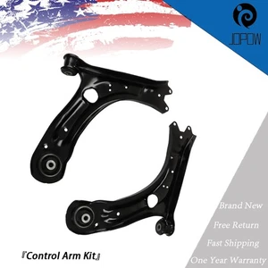 For 12-19 Volkswagen Beetle Passat 561407151A 2pc Front Control Arm w/ Bushing - Picture 1 of 7
