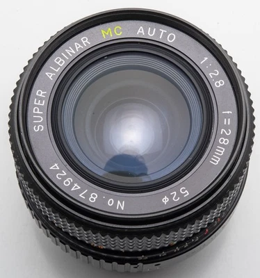 Super Albinar MC Auto 28mm 2.8 1:2.8 - Pentax PK - Image 1 of 4