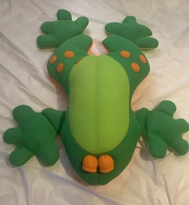 Large Big Joe Pool Float For Kid Dart Frog Jumbo Raft 32.5 x 35 Comfort Research - Picture 1 of 5
