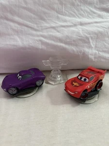 Disney Infinity 1.0 Cars Figur 3 Stück mit Kristall Kolben Tasse - Bild 1 von 7