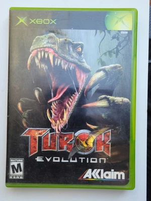 Turok: Evolution (Microsoft Xbox, 2002) Case ( NO GAME ) - Image 1 of 2