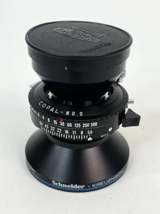 Schneider Super-Symmar HM Objektiv 120 mm f/5,6 MC mit Copal #0 Auslöser - Bild 1 von 16