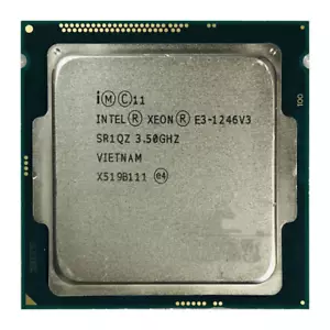 Intel Xeon E3-1246 V3 3.5GHz CPU 4-Core 8M LGA 1150 SR1QZ 84W 350 MHz Processor - Picture 1 of 1