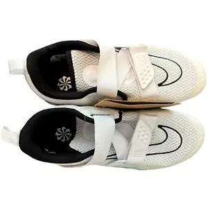 Nike SuperRep Cycle White/Black Cycling Shoes Size 7.5 - New With Some Defects - Picture 1 of 11