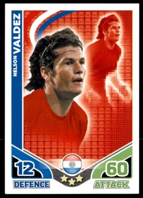 Match Attax World Cup 2010 - Nelson Valdez Paraguay - Image 1 of 2