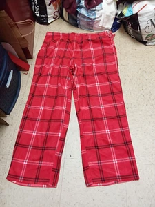 Nuevos con etiquetas Wondershop Mujer Plus Lanza Cuadros Pantalones para Dormir Salón Rojo XXL - Imagen 1 de 2