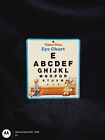 Vintage 1987 Cardboard Fisher Price Eye Chart Excellent Condition