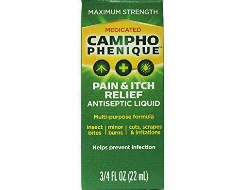 Campho-Phenique Pain and Itch Relief Antiseptic Liquid 3.4 fl oz