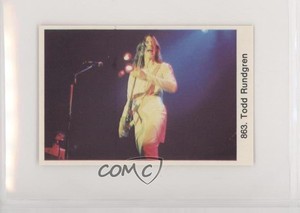 1978 Swedish Samlarsaker Period After Number Todd Rundgren #863 f5h
