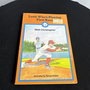 Look Who’s Playing First Base Matt Christopher 1974 - Bild 1 von 6