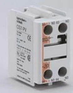 Sprecher+Schuh AUXILIARY CONTACT SPRCS7-PV-20 2xN/O, Top Mounting - Picture 1 of 1