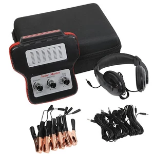 6 Channel Sensor Mechanics Stethoscope Engine Noise Sound Detector Diagnostic - Picture 1 of 10