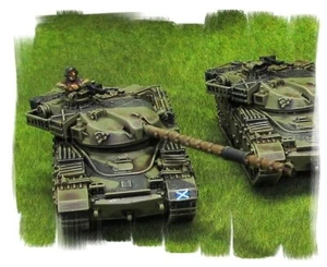 Painted! - British Chieftain Armoured Troop (3 vehicles) 15mm WW3  Team Yankee - Picture 1 of 3