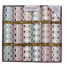 Robin Reed 10" Crackers, Gold Spots - Box of 12 (52308)