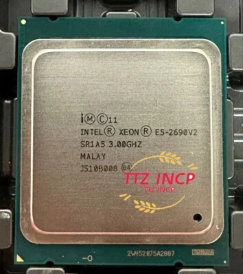 Intel Xeon E5-2690 V2 E5-2690V2 3.0GHz 10-Core 25MB LGA2011 CPU Processor SR1A5 - Image 1 of 3