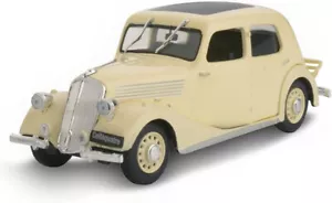 Norev Renault Celtaquarte 1934 creme hellgelb Maßstab 1:43 4 Zoll Diecast Auto - Bild 1 von 3