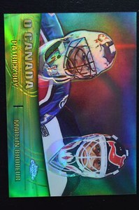 2000-01 Topps Chrome Combos Refractors PATRICK ROY/MARTIN BRODEUR