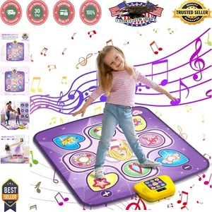Purple Dance Mat with 5 Games | Safe, Portable & Perfect Gift for Young Girls - Picture 1 of 8