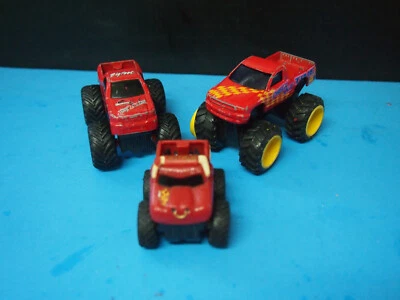 Muscle Machines Monster Bigfoot Jurassic Park "Jaw 2 Claw" Red LOT OF TRUCKS - Image 1 of 4