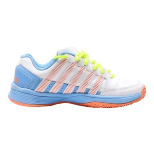 K-SWISS Sneaker Trainers Blue Leather Boys UK 5 - Picture 1 of 6
