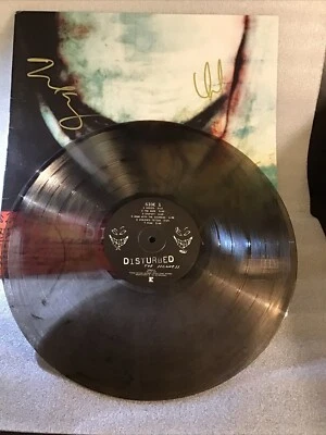 vinyl records- Disturbed- The Sickness- 20th Anniversary  Edition + Signed Cover - Image 1 of 4