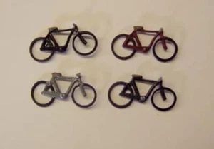 P & D Marsh OO Gauge Bikes (4) Painted # PDZ09 - Picture 1 of 1