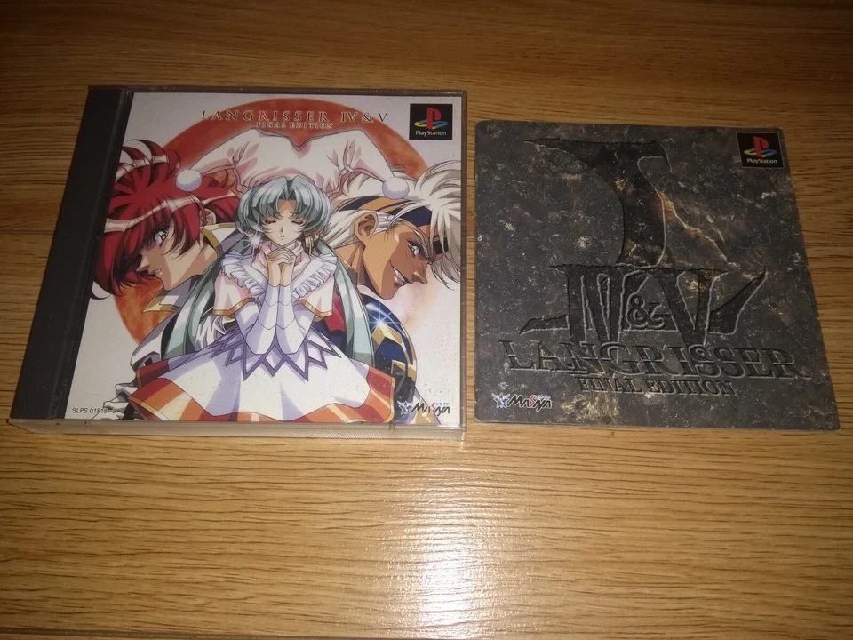 Langrisser IV & V Final Edition - Playstation 1 PS1 PSX JP Japan 4 5 And - Image 1 of 1