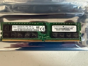2x SK HYNIX HMAA8GR7AJR4N-WM 64GB 2RX4 PC4-2933Y-RB4-12 SERVER MEMORY - Picture 1 of 1