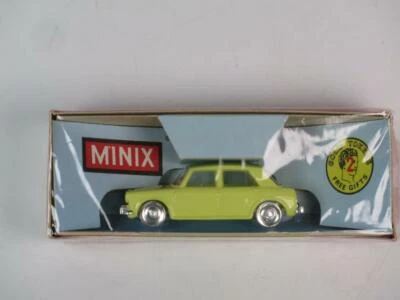 Vintage Rovex Minix Ooscale Auto RC2 Morris 1100 Giallo Sigillato 1964 Modello - Immagine 1 di 3