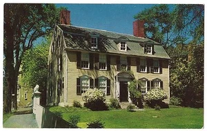 JOHN PAUL JONES HOUSE Portsmouth New Hampshire NH Postcard Gregory Purcell - Picture 1 of 2